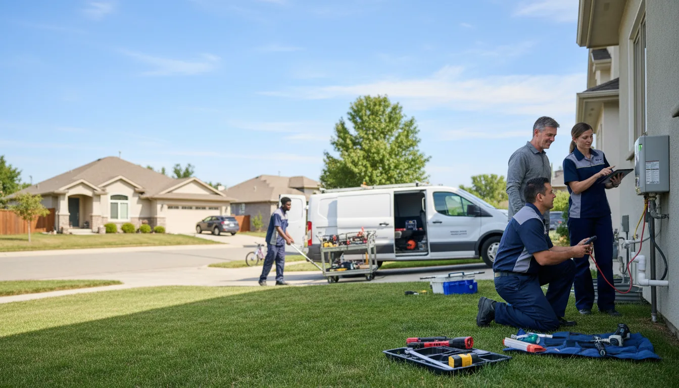 Tankless water heater service in Premont, TX